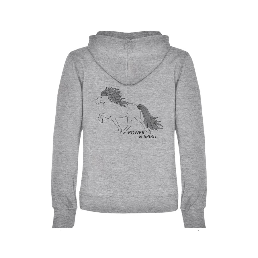 Hoodie grå bag